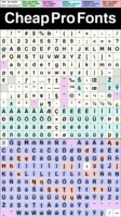 Familiar Pro - glyphs