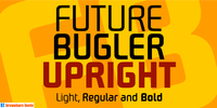 Future Bugler Upright 3 weight poster by John Bomparte