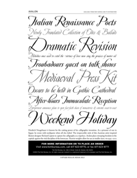 Avalon Specimen PDF by Font Bureau