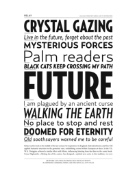 Relay Specimen PDF by Font Bureau