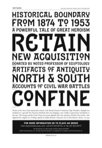 Epitaph Specimen PDF