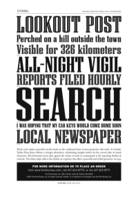 Citadel Specimen PDF by Font Bureau