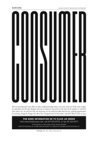 Barcode Specimen PDF by Font Bureau