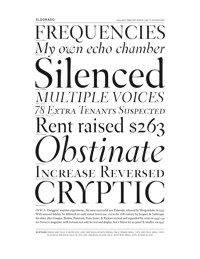 Eldorado Specimen PDF by Font Bureau