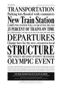 Caslon FB Specimen PDF by Font Bureau