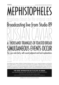 Romeo Specimen PDF by Font Bureau