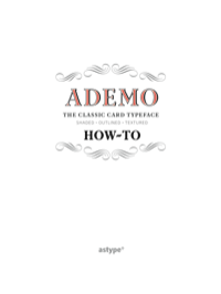 Ademo How-To Manuel