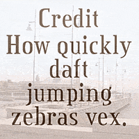 Credit