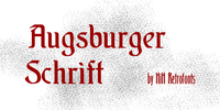 Augsburger Schrift by HiH Retrofonts