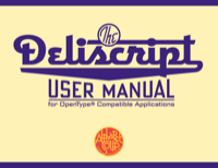 Deliscript User Manual by Michael Doret