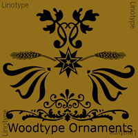 Woodtype Ornaments™