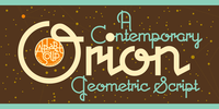 Orion MD: A Contemporary Geometric Script by Michael Doret Orion MD: A Contemporary Geometric Script by Michael Doret
