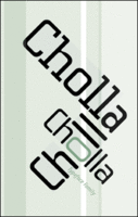 Cholla cover by Zuzana Licko Cholla cover by Zuzana Licko