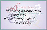 Letraset Avalanche by Letraset 2003