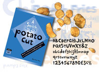 Letraset Potato Cut