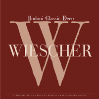 Bodoni Classic Deco brochure by Gert Wiescher