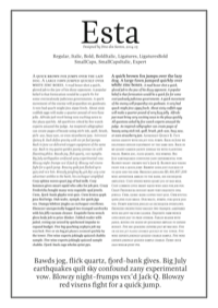 Esta Sample PDF by Dino dos Santos
