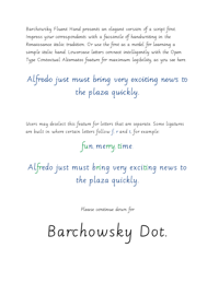 Barchowsky Fluent Hand and Dot by Nan Jay Barchowsky