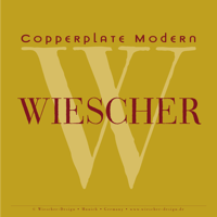 Copperplate Modern Brochure by Gert Wiescher