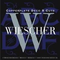 Copperplate Deco Brochure by Gert Wiescher