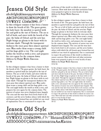 Jensen Old Style by Jordan Davies
