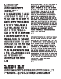 Clarendon Heavy by Jordan Davies