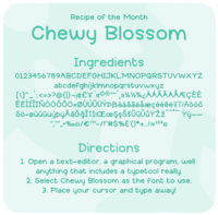 Chewy Blossom by Tjarda Koster