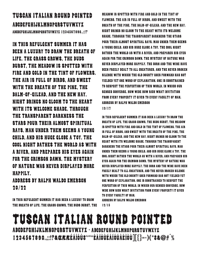 Tuscan Italian Round by Jordan Davies
