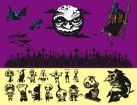 HallowHell Dingbats 1 by Tony de Marco