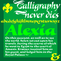 Alexia 1 by Canada Type