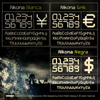 Nikona Blanca/Gris/Negra
