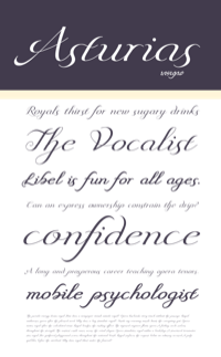 Asturias Sample Page by insigne