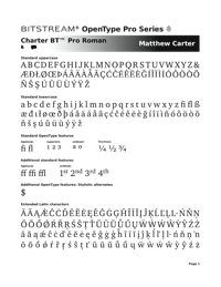 Charter BT Pro Samples by Jim Lyles