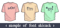 Skicack on T-Shirts