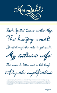 Arendah Sample Page