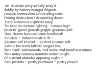 An Austrian army... by David Kettlewell
