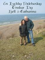 Birthday Card Kjell Catharina by David Kettlewell