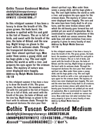 Gothic Tuscan Condensed by Jordan Davies