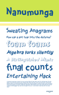 Nanumunga Sample Page by insigne