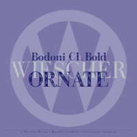 Bodoni Classic Bold Ornate Brochure by Gert Wiescher