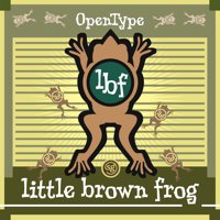 Little Brown Frog by Jim Spiece