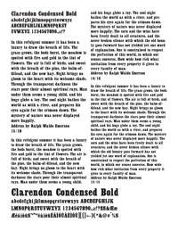 Clarendon Condensed Bold by Jordan Davies