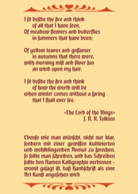 Behrensschrift by Peter Rosenfeld