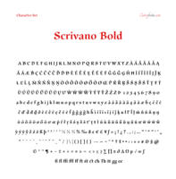 Scrivano Bold by Ricardo Gomes