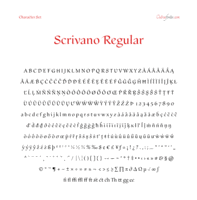 Scrivano Regular by Ricardo Gomes