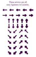 Luzaine Arrows 1 by Aah Yes Luzaine Arrows 1 by Aah Yes