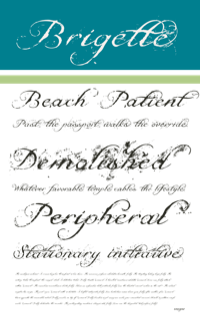 Brigette Sample Page by insigne