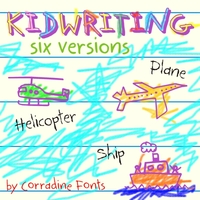 Kidwriting Sample 1 by Manuel Corradine