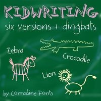Kidwriting Sample 2 by Manuel Corradine
