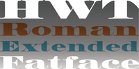 HWT Roman Extended Fatface™
